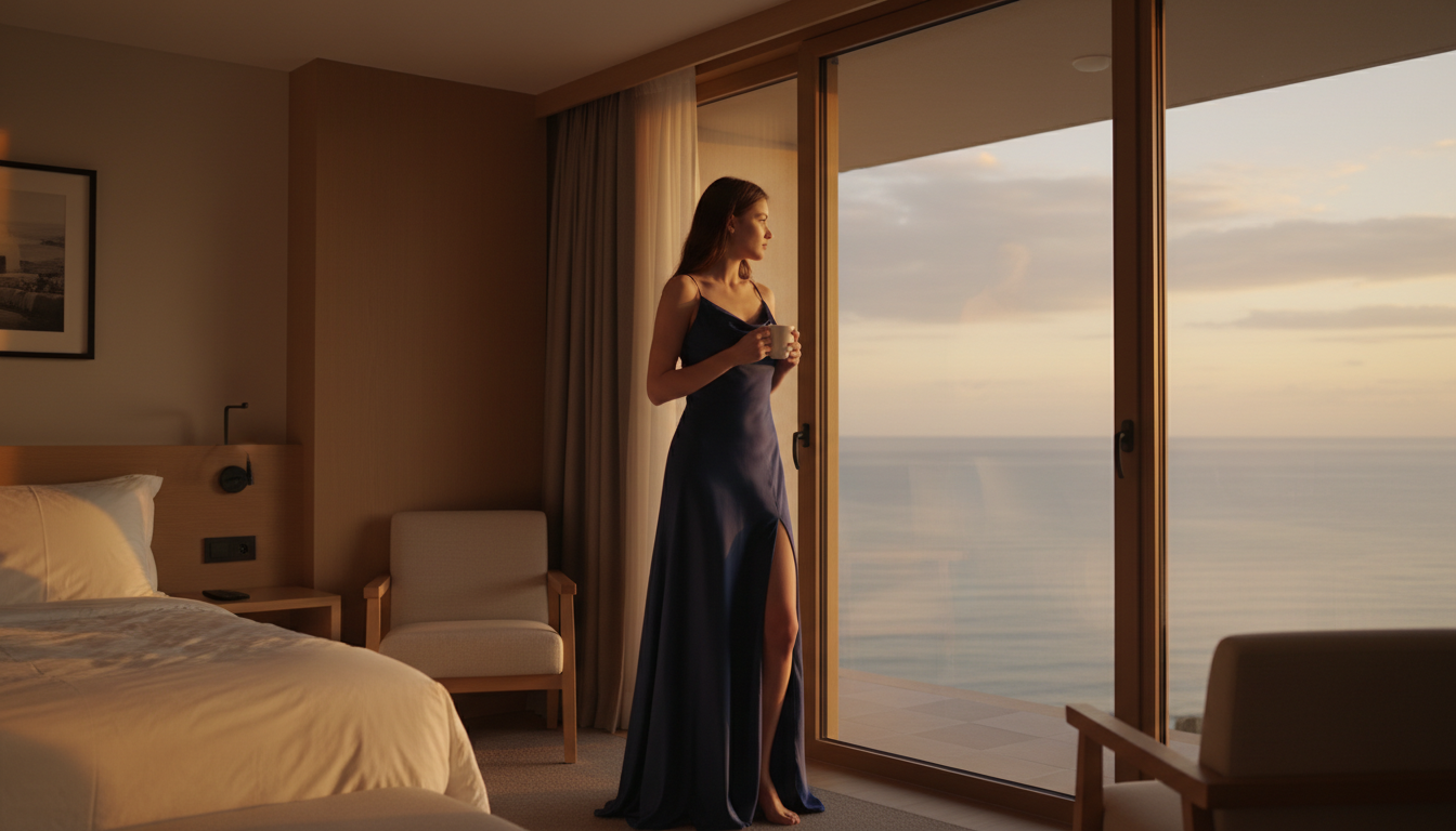 A quiet romantic evening view — a moment for reflection